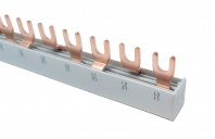 Kopne, 16mm2, 3 fāžu, dakšas veida, 210 mm, 12 moduļi