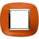 Axolute Рамка ELLIPTIC liquid orange 1 местная