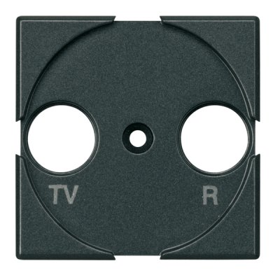 Bticino Axolute antracīta Centrālā plate TV/FM - SAT