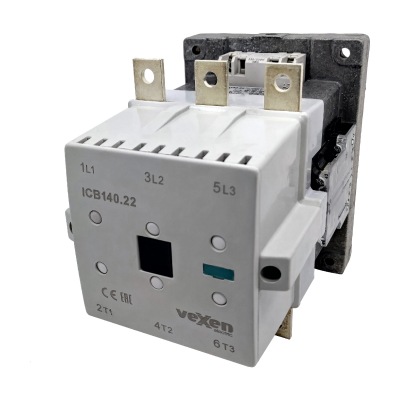 ICB140.22 motor contactor 140A, 75kW, 3NO+2NO2NC, 230VAC