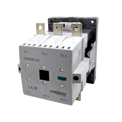 ICB200.22 motor contactor 200A, 110kW, 3NO+2NO2NC, 230VAC