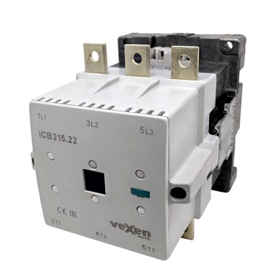ICB315.22 motor contactor 315A, 160kW, 3NO+2NO2NC, 230VAC