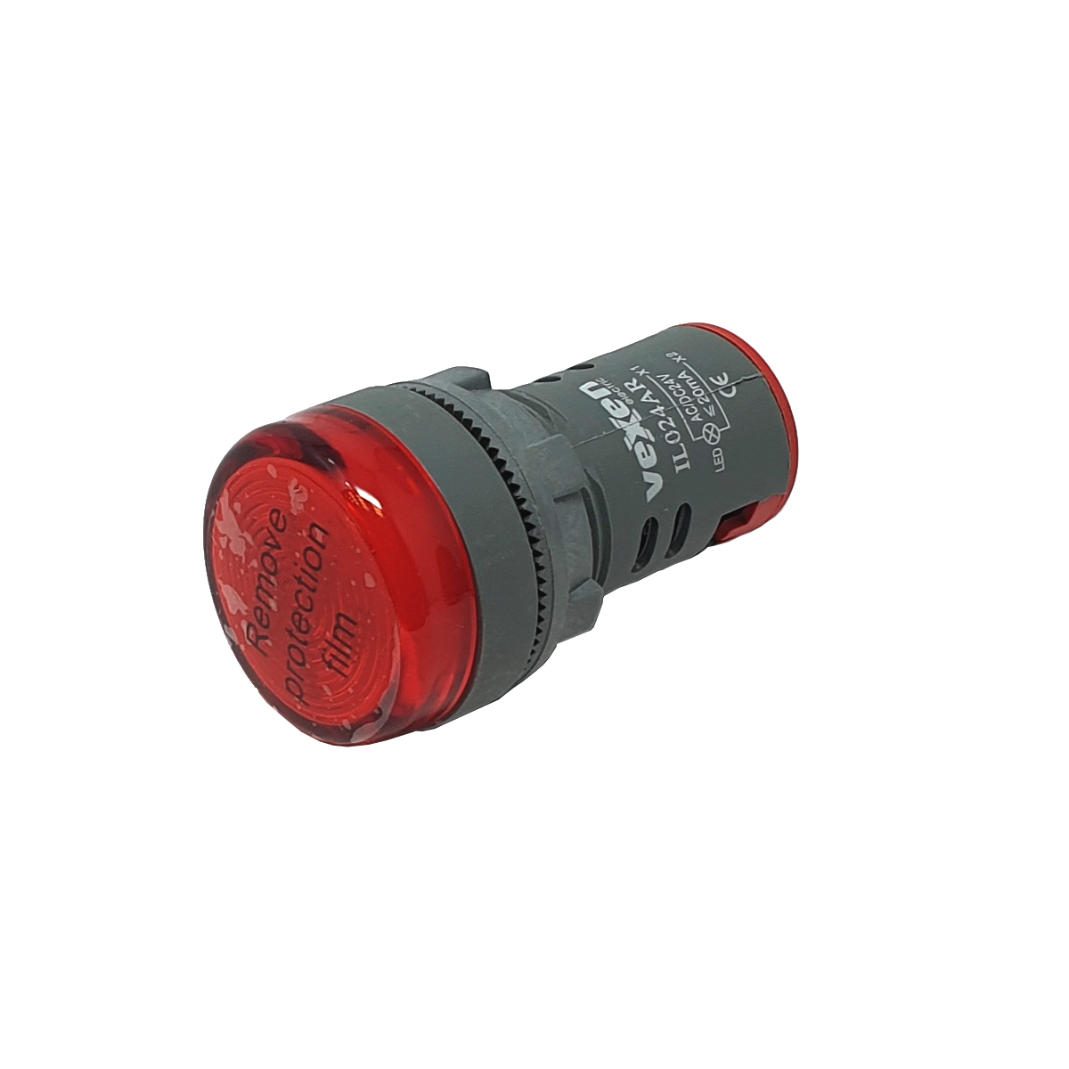 IL024AR LED красная сигнальная лампа 24V AC/DC