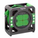 Thorsman - Cable reel 15m HO5VVF 3G1.5 IP44 Schuko