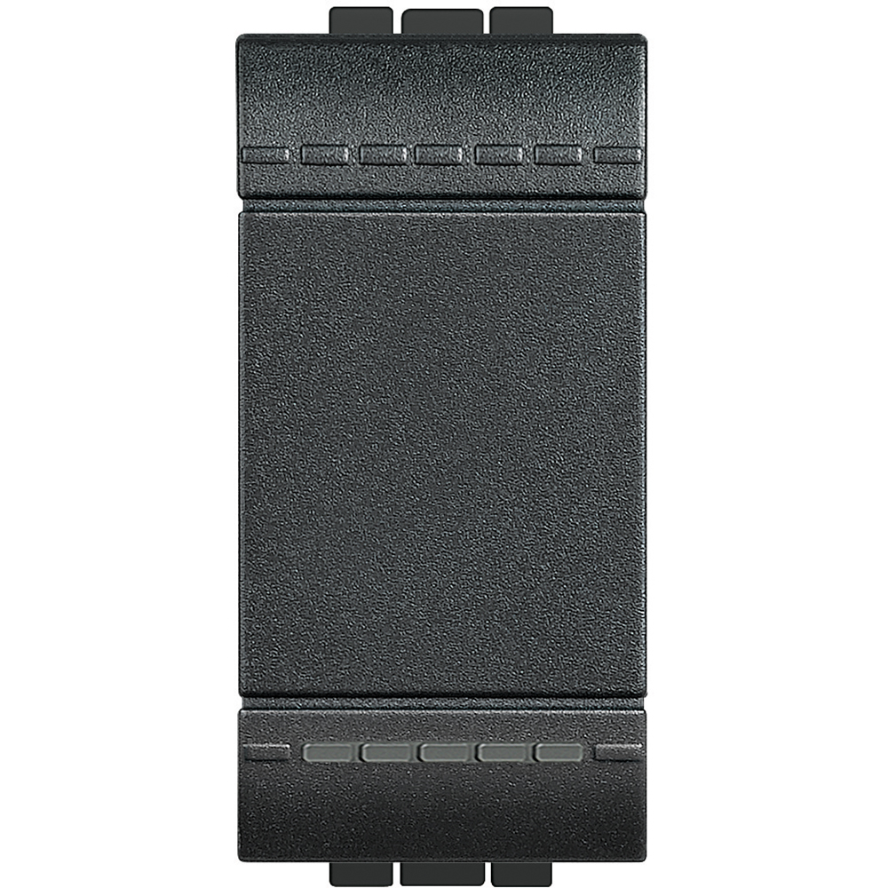 Bticino Living Light anthracite Switch 1 module
