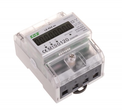 LE-02d LCD skaitīt?js 5(65)A 3F DIN 4mod.