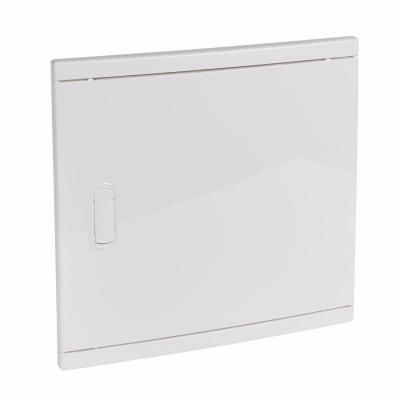 Щит встраиваемый Nedbox - со скругленной дверью белой RAL 9010 - 1 рейка - 12+2 модуля