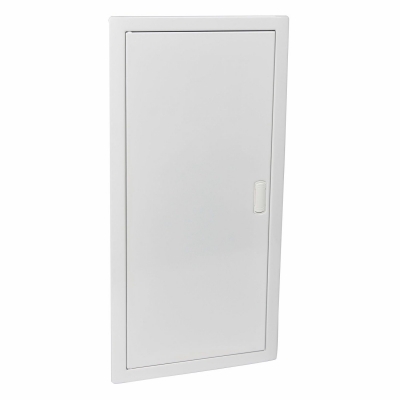Щит встраиваемый Nedbox - с плоской металлической дверью цвет RAL 9010 - 4 рейки - 48+8 модулей