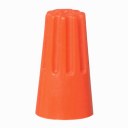 Connector without screw - Capvis cap - capacity 1.5 to 2.5 mm? - orange - box