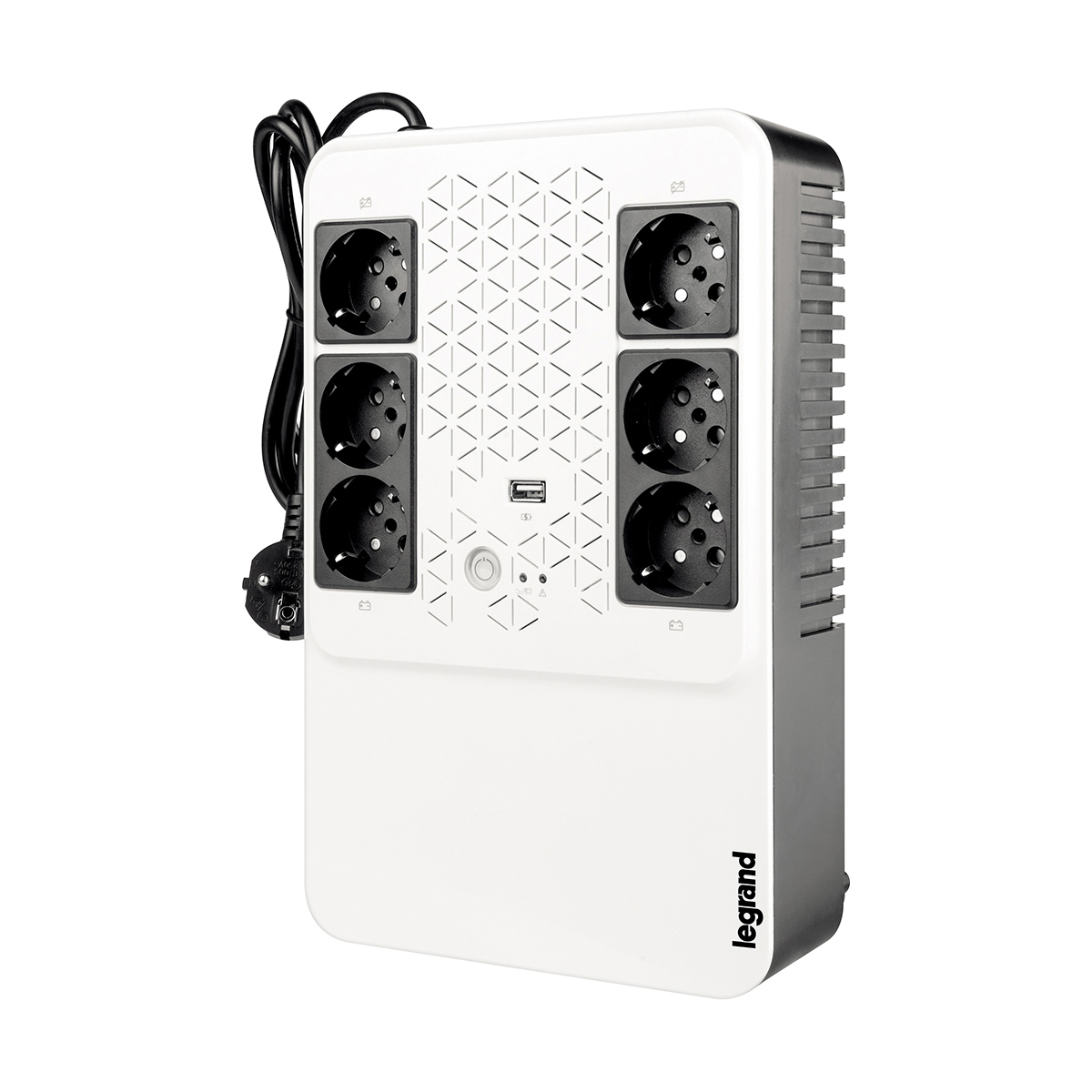 Keor multiplug Line interactive UPS 800 VA - 480 W - 4+2 German standard output sockets