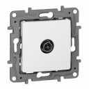 TV MALE PASSTHROUGH 10DB WHITE