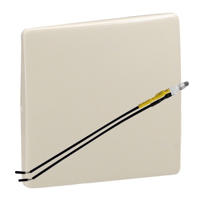 ROCKER IVORY+LED LAMP