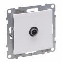 TV MALE TERMINAL 10DB WHITE