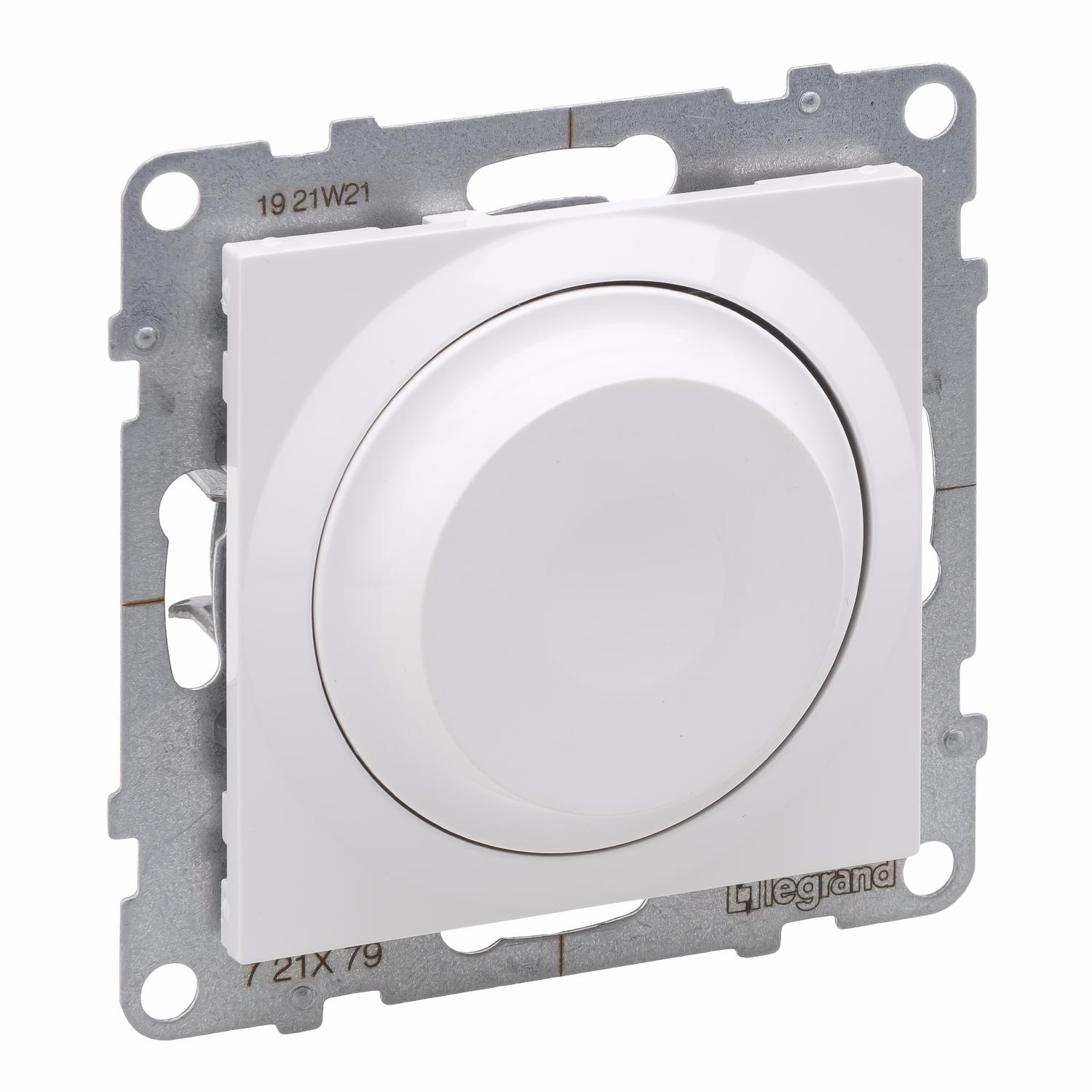 ROTARY DIMMER 300W ALL CHARGES WHITE