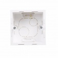 SURFACE MOUNTING BOX 1-GANG WHITE