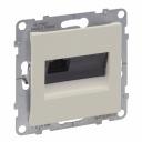RJ45 socket category 6A UTP ivory