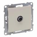 TV MALE TERMINAL 10DB IVORY