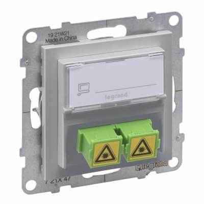 SC/APC single mode fiber optic socket aluminium