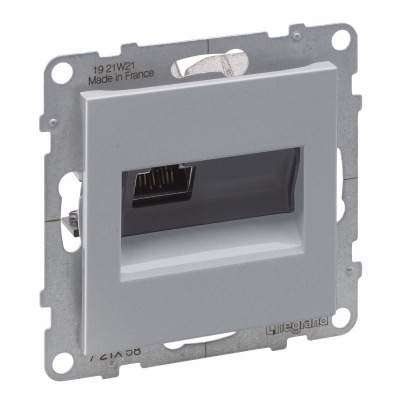 RJ45 socket category 6A STP aluminium