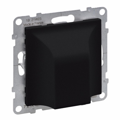 CABLE OUTLET  IP21  BLACK