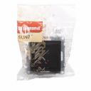 BLANKING PLATE WITH MOSAIC ADAPTOR BLACK