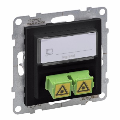 SUNO melna rozete optika  SC/APC