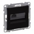 RJ45 socket category 6A STP black