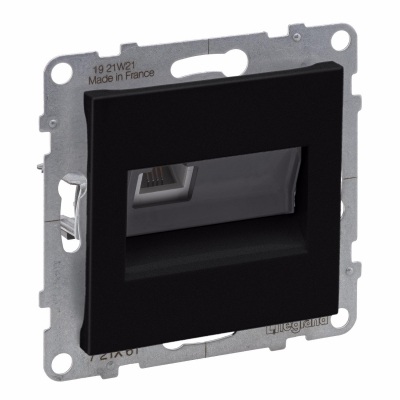 RJ11 SOCKET BLACK