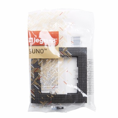 1G PLATE BRUSHED BLACK