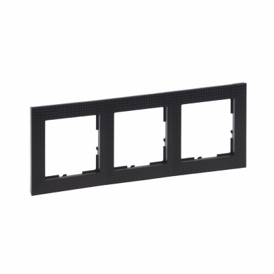 3G PLATE BRUSHED BLACK