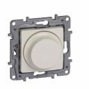 Rotary dimmer Niloe - 300 W - 2-wire - ivory