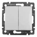 Valena balts Slēdzis 1+1