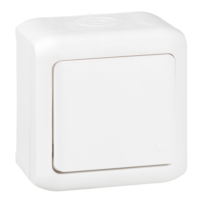 Two-way switch Forix - surface mounting - 10 AX - 250 V~ - white