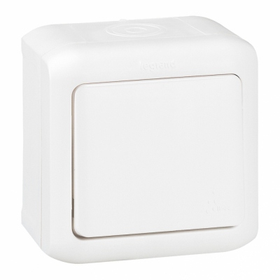 Two-way switch Forix - surface mounting - 10 AX - 250 V~ - white