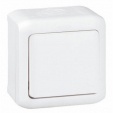 Push-button Forix - surface mounting - 6 A - 250 V~ - white