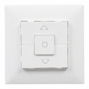 ROLLER BLIND PUSH-BUTTON WHITE