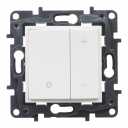 Niloe Step balts Tastdimmeris RLC 3-75W