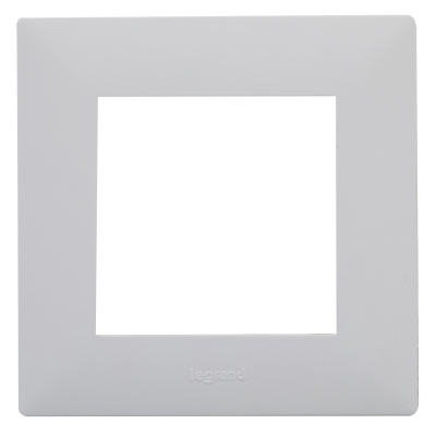 1-GANG PLATE WHITE