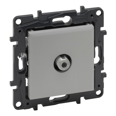 TV SOCKET F-TYPE STAR ALUMINIUM