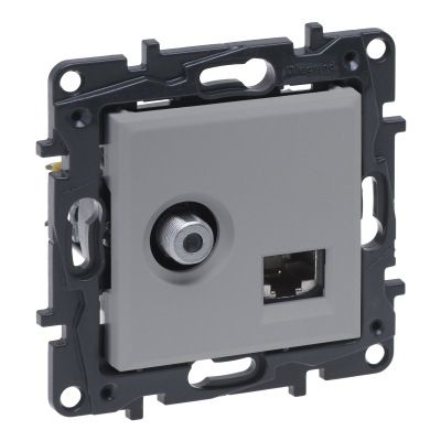Niloe Step alum Rozete TV+RJ45 Cat6