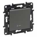 Niloe Step серый Выключатель с подсветкой