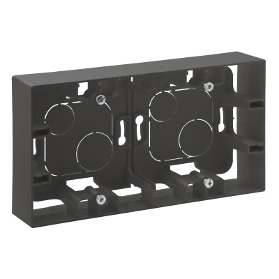 Niloe Step серый 2 местная Коробка наружного монтажа