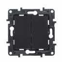 Niloe Step чёрный Переключатель 1+1