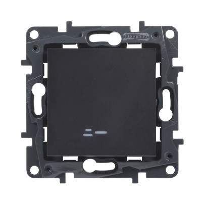 Niloe Step melns Pārslēdzis ar indikāciju