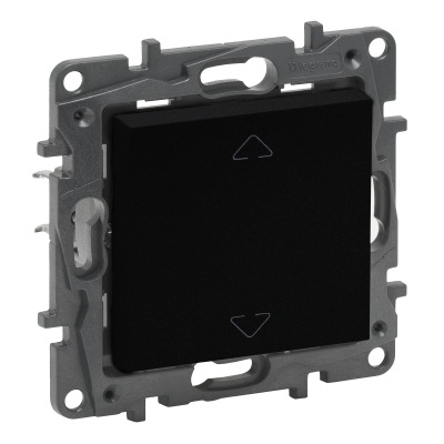 Niloe Step чёрный Звонковая кнопка Жалюзи