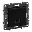 RJ45 socket Niloe Step category 6A STP black