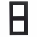 Niloe Step Рамка 2 местная Чёрная