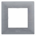 Niloe Step Рамка 1 местная Brushed Aluminium