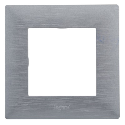 Niloe Step Rāmis 1-vietīgs Brushed alumīnijainium