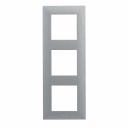 Niloe Step Рамка 3 местная Brushed Aluminium